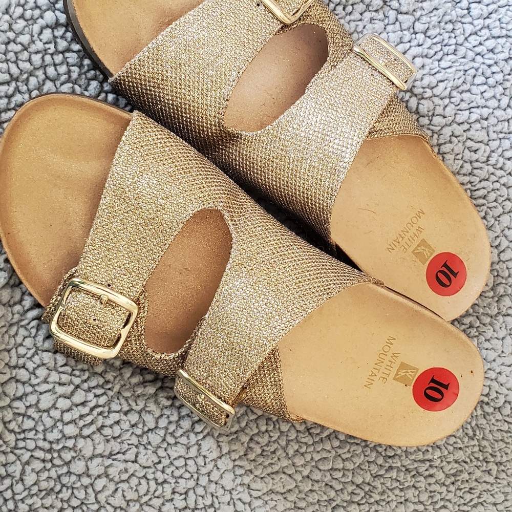 Glittery Sandals